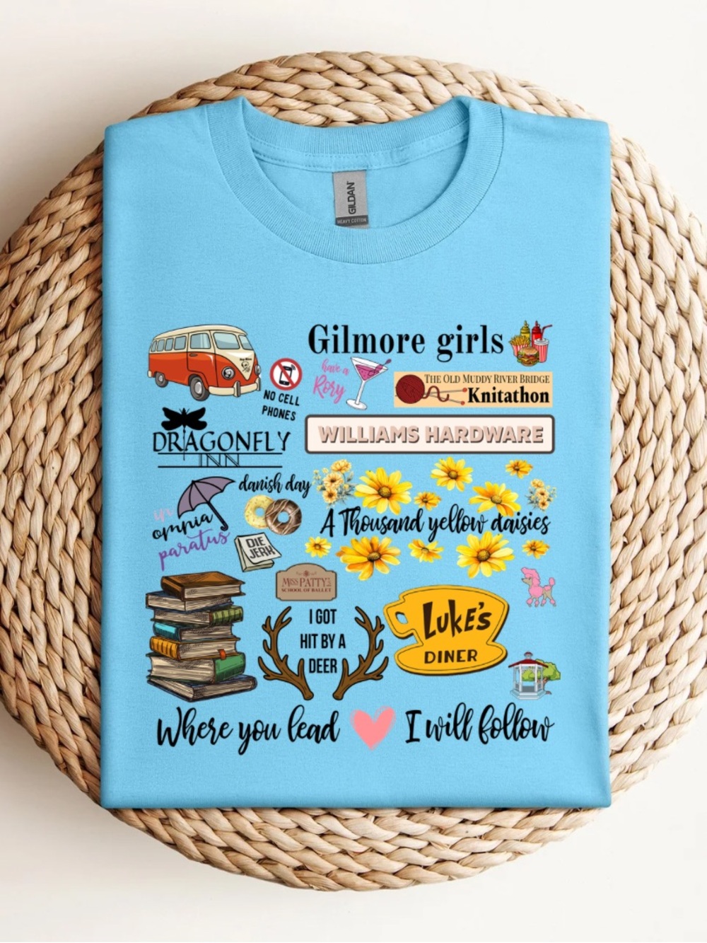 All Things Gilmore Girls T-Shirt